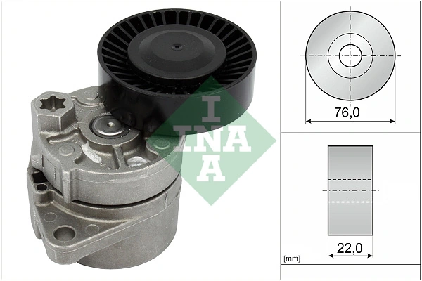 Belt Tensioner, V-ribbed belt
